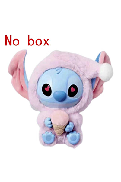 Miniso No box Stitch Eat Something Before Sleep Series Blind Box Plush Vinyl Toys Cute Doll Replica Mystery