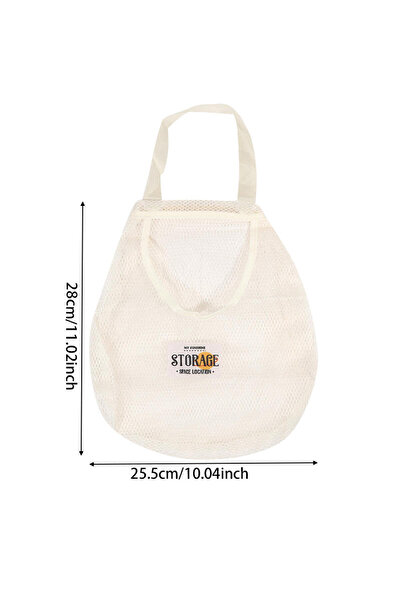 Choice حقيبة تخزين معلقة للجوارب اليابانية قطعة واحدة باللون البيج، حقيبة تخز...