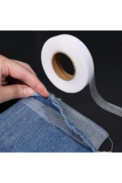 choice2 شريط حاشية بنطلون لاصق ذاتي بعرض 2 سم، يُستخدم في مكواة الجينز، ويُقص...