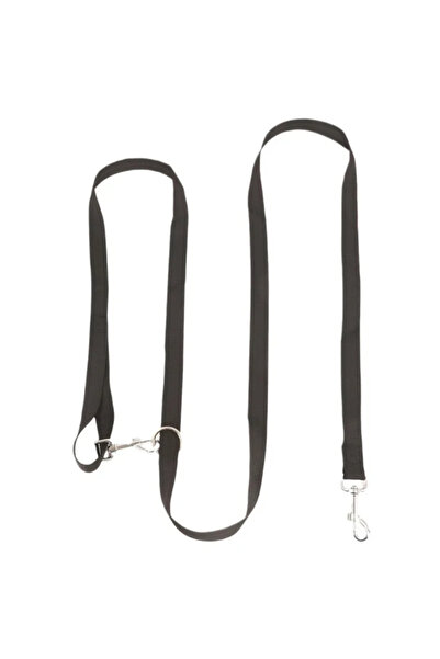 Choice مقود كلاب أسود مقاس 2.5 × 230 سم، نايلون 2.5 سم، حر اليدين، مقود تدريب...