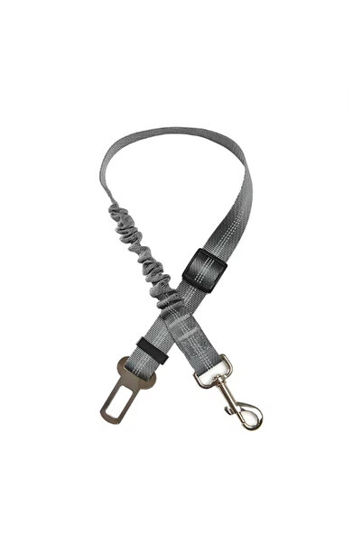 Choice7 gray Hot Dog Car Safety Belt Dog Safety Belt with Damping Belt and Re...
