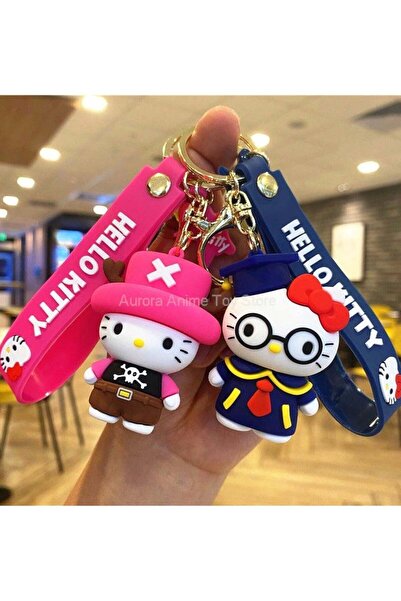 Generic سلسلة مفاتيح على شكل شخصية كيتي (اختيار عشوائي)