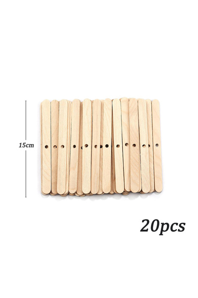 Choice 20 قطعة 100 قطعة/حقيبة من فتائل الشموع الخالية من الدخان والمشمعة مسبق...