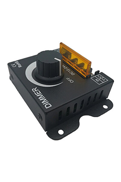 Choice DC 12V-24V LED Dimmer Switch 30A LED Monochrome Controller PWM Digital Stepless Dimming for Lamp ...