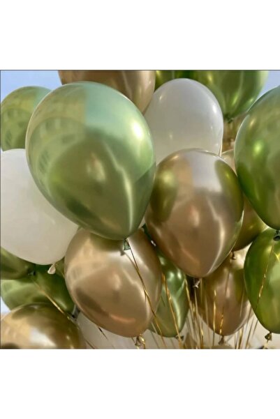 Choice مجموعة متنوعة من 40 قطعة مقاس 10 بوصات، بالونات لاتكس بلون أخضر البشرة...