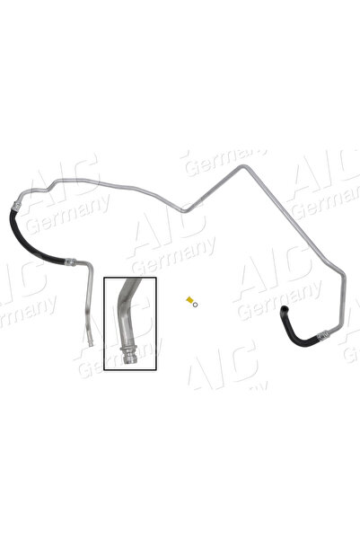 AIC Хидравличен маркуч на кормилната система от кормилната кутия към разширит...