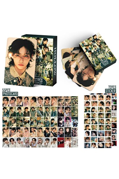 Choice مجموعة بطاقات صور ألبوم KARMA HOP الجديدة المجوفة، 127 قطعة، ملصقات بط...