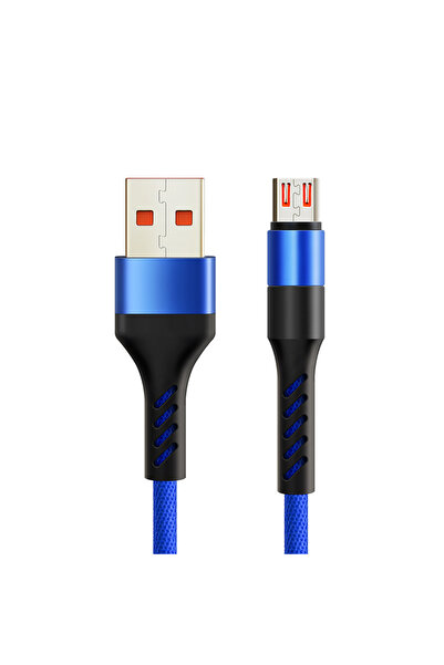 Choice كابل Blue CABLETIME Micro B إلى USB 2.0 A كابل شحن سريع 480 ميجابت في ...