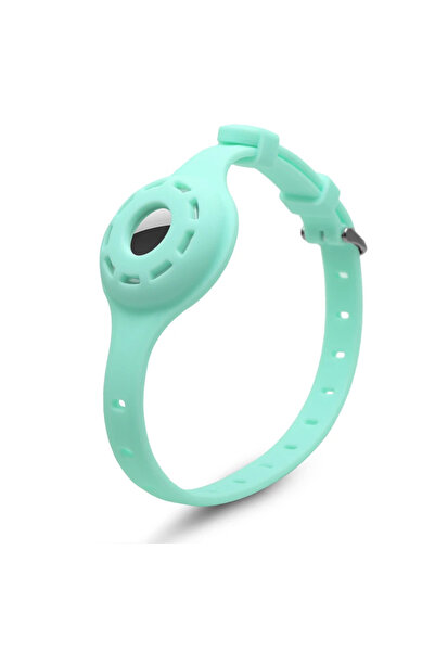 Choice M Green New Silicone Anti-Lost Pet Cat Collar For The Airtag Protectiv...