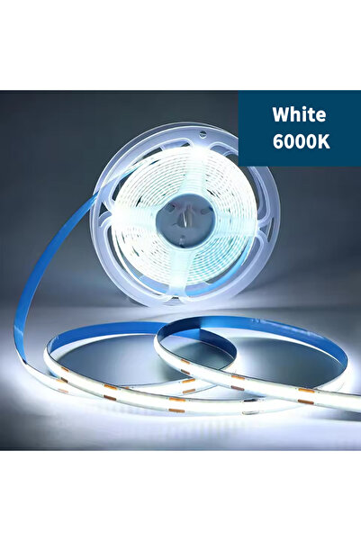 Choice شريط إضاءة LED COB أبيض بطول 2 متر، 1 إلى 5 أمتار، تيار مستمر 5 فولت، ...