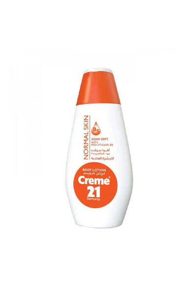 Cream 21 Glycerin كريم 21 لوشن جسم اكوا سوفت للبشرة عادية 400 مل