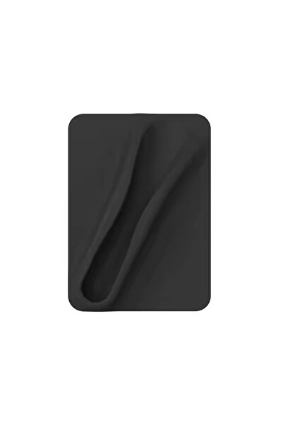 Choice أحمر شفاه أسود لامع، حامل شفاه من السيليكون الناعم، حامل لاصق قوي لهات...