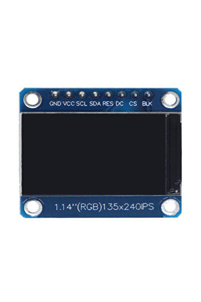 Choice وحدة عرض AITEXM IPS OLED مقاس 1.14 بوصة TFT LCD 135*240 RGB TFT لـ Arduino ST7789 LCD