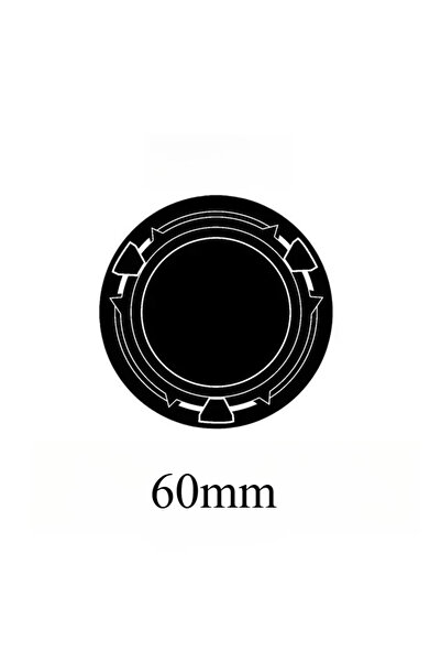 Choice 60 مم - قطعتان قطعتان 60/90 مم حلقة معدنية لحامل ماج سيف المغناطيسي للسيارة وآيباد وصفائح حديدية Sti