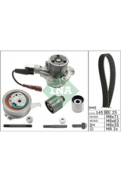 FAG Set Pompa Apa + Curea Dintata Audi A3/A4 B8/A6 C7 Seat Leon 2007-2024