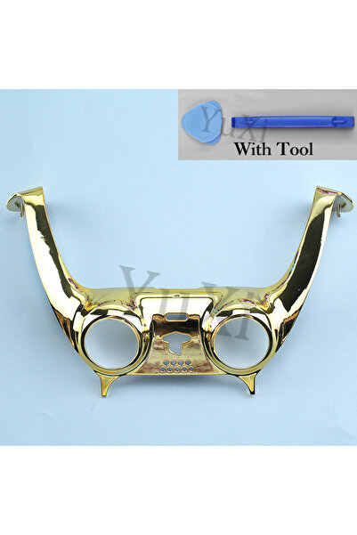 Choice شريط زخرفي لمقبض عصا التحكم لجهاز بلاي ستيشن 5 باللون الأصفر اللامع، قطعة واحدة، لذراع تحكم بلاي ستيشن 5