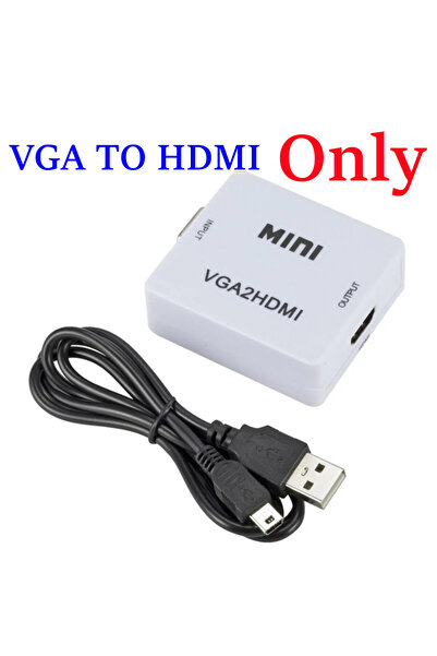 Choice VGA to HDMI HDMI to VGA Converter With Audio VGA to HDMI Converter HDMI Adapter for Notebook Xbox360