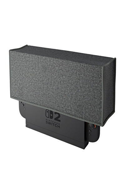 Choice غطاء رمادي للغبار لجهاز Switch 2، غطاء حماية مضاد للخدش للقاعدة ووحدة ...