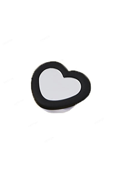 Vikefon C 2 in 1 Silicone 3D Love Heart Phone Holder & Mini Mirror Desktop La...