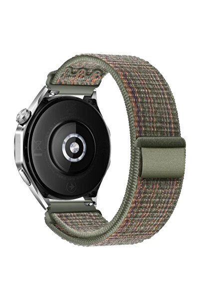 Choice حزام ساعة ذكية من سيكويا برتقالي مقاس 20 مم و22 مم لساعة Balance GT4/3/2 بسوار حلقي من النايلون مقاس 46 مم لساعة G