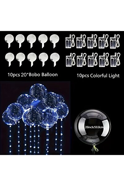 Choice 12INCH White light LED Colorful 10 Sets Of Colorful LED Light-Waving B...