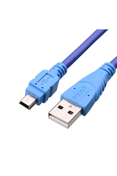 Choice 1.5m mini usb data line T-port usb charging cable USB Cable 2.0 A Male to Mini B 5 Pin 5P T Port Min