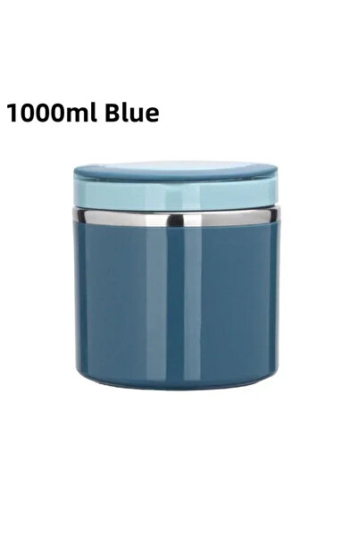 Choice Blue-1000ml 630/1000ML Food Thermal Jar Insulated Soup Cup Stainless S...