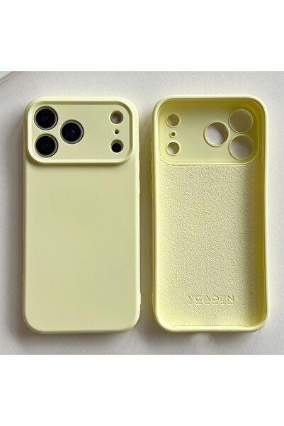 Choice For iphone 17 Pro pear yellow TPU Shockproof Cover For iPhone 17 16 Pr...
