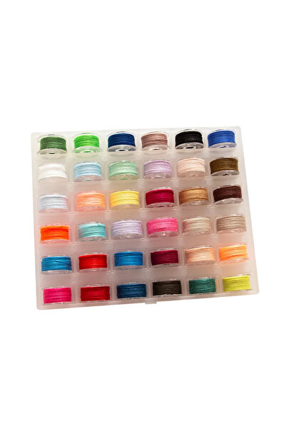 Choice 36 لونًا 9/25/36 لونًا خيوط خياطة تطريز يدوية من البوليستر ماكينة خياط...