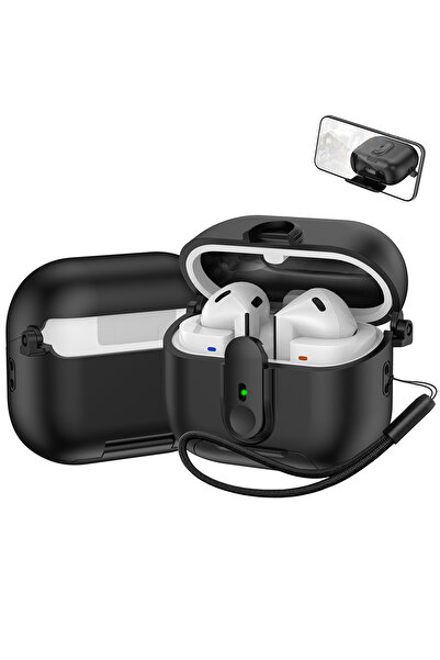 Choice جراب سماعات أذن لاسلكي بلوتوث من Gala، متوافق مع Buds3 و 3Pro، مزود بحامل واحد.