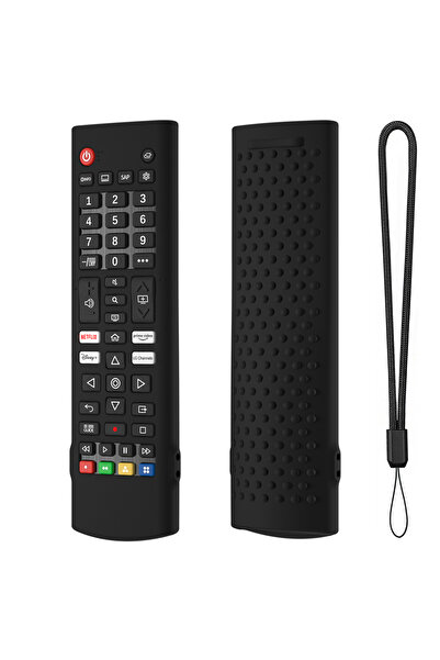 Choice for akb black New For LG AKB76040302 LG AKB75375604 Remote Control Case Soft Silicone Protective Cov