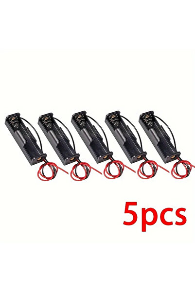 Choice 5PCS 5pcs 18650 Power Bank Cases 1X 3.6V-4.2V 18650 Battery Holder Storage Box Case 1 Slot Battery C