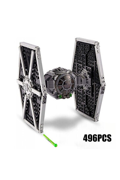 Choice No Box 496PCS 496PCS Space War Imperial Tie Fighter Building Blocks Mo...