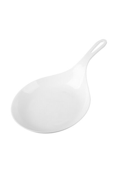 WHPHous White Korean Handheld Dish Fashion White With Handle Large Spoon Tray...
