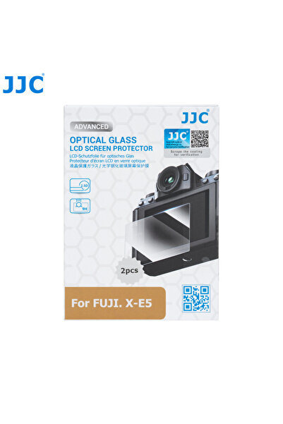 Choice قطعتان من واقي الشاشة JJC لكاميرا Fujifilm Fuji X-E5 XE5، مصنوعان من ا...