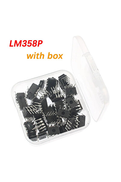 Choice3 YTDMEN ٢٥ قطعة مع علبة ١٠-٥٠ قطعة LM358 LM358P مكبر عمليات DIP8 مجموع...