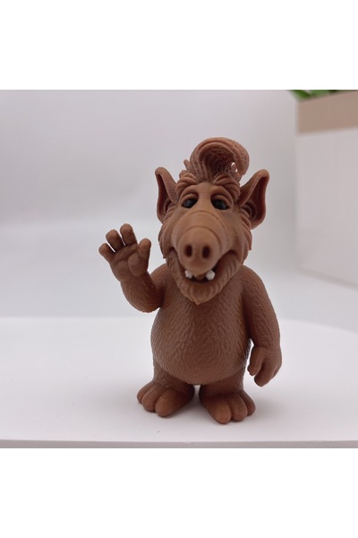 Choice زينة زخرفية بنية اللون مطبوع ثلاثية الأبعاد لشخصية ALF فضائي يلوح، تمث...