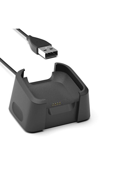 Choice محول كابل شاحن USB Versa 1 لساعة Fitbit Versa 1/Versa 2 الذكية، محول ش...