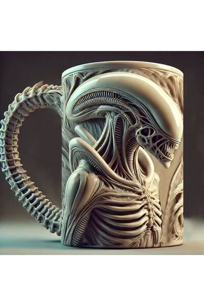 Choice أكواب قهوة منقوشة باللون البيج 401-500 مل مصنوعة من الراتنج الإبداعي للبالغين والأطفال، مناسبة لغرفة المعيشة المنزلية