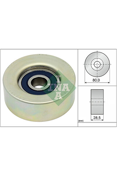 FAG Rola Ghidare/Conducere Curea Transmisie Scion Fr-S Cupe Subaru Brz/Forest...