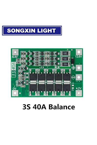 Choice لوحة حماية شاحن بطارية ليثيوم أيون 3S 40A متوازنة 2S 3S 4S 20A 40A 60A...