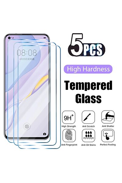 Choice17 Tempered Glass 5PCS Samsung M32 5Pcs Tempered Glass For M01 M02S M04...