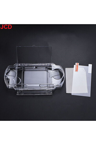 JCD حافظة شفافة من الكريستال الصلب لجهاز PSP 1000 لجهاز PSV 1000 2000، غطاء ح...