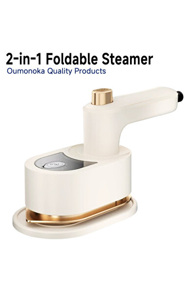 Choice US Portable Steamer 2-in-1 Handheld Steam Iron Garment Steamers Ironing Machine Travel Portable Iron