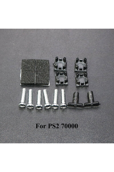 JCD مجموعة مسامير كاملة لجهاز PS2 70000 لجهاز PS2 PS3 Slim 2000 3000 4000 700...