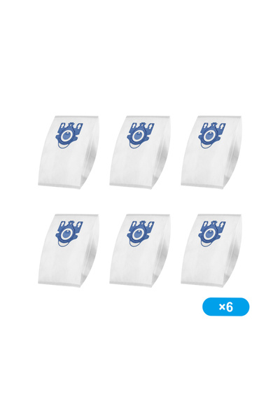 Choice 6 قطع أكياس غبار ثلاثية الأبعاد لأكياس مكنسة Miele GN، بديلة لأكياس مك...