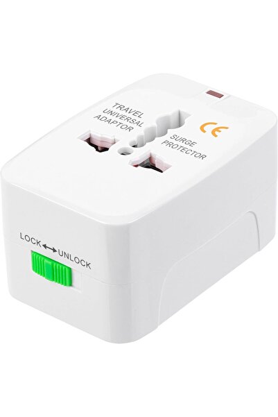 Choice No usb Universal Adapter for Travel, Compact International Power Adapter for USA, EU, UK, Australia