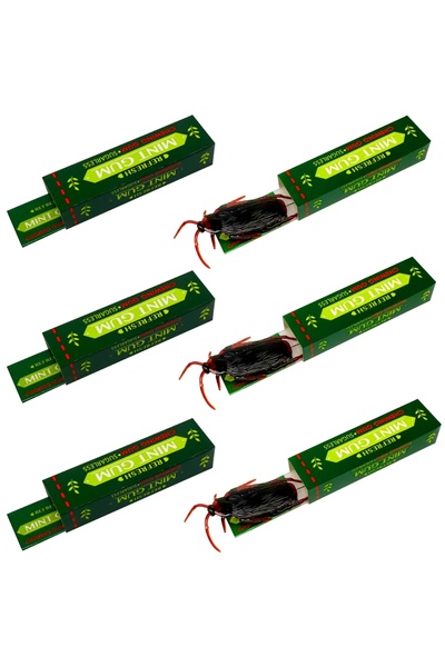 Choice1 ١٠ قطع - ١٠-٣٠ قطعة من علكة الصرصور للمقالب في الهالوين، مناسبة لمهرج...