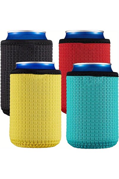 Choice 4 pcs 4pcs/pack 12oz Can Sleeve Insulated Sleeve Can Cover 12oz Beer B...