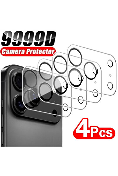 Choice iPhone17 Pro NNBILI 4 قطع واقي عدسة الكاميرا الزجاجي لهاتف iPhone 17 P...